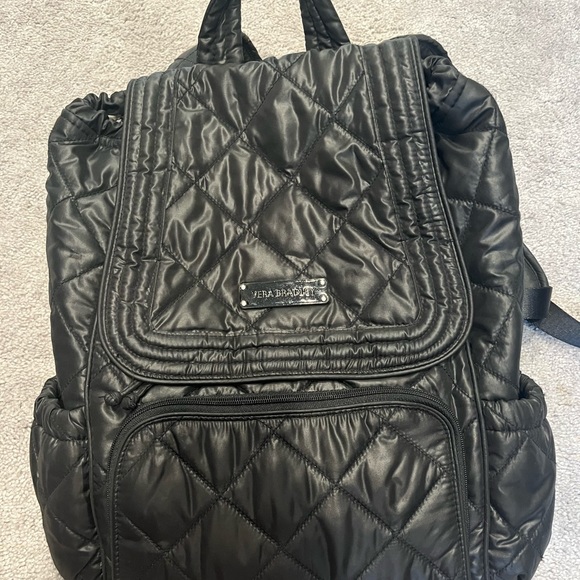 Vera Bradley Handbags - Vera Bradley Black backpack. New